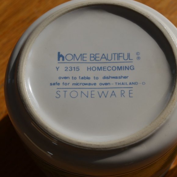 Vintage 1990s Set of 4 Studio Nova Homecoming Flat Cups Height: 2 3/4 in Y2315 - Picture 5 of 7